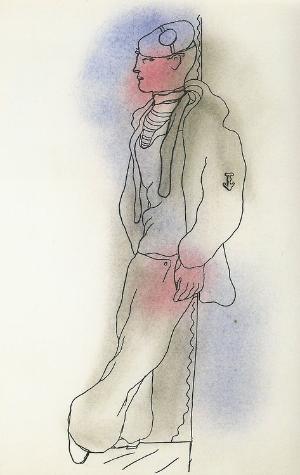 Querelle de Brest Illustration by Jean Cocteau